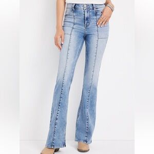 maurices Cool Comfort Flare High Rise Seamed Jean size 12​